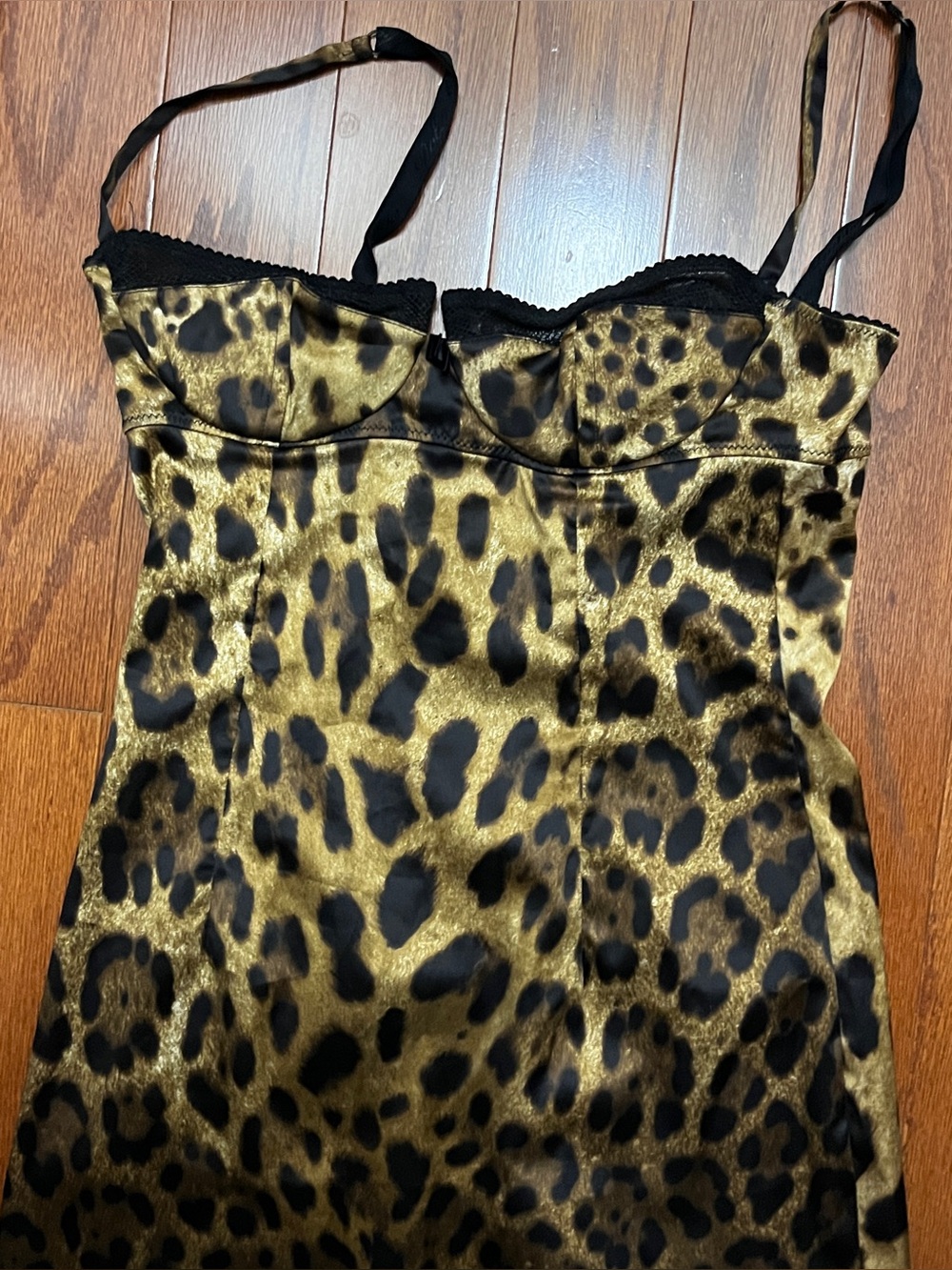 Dolce & Gabbanna Leopard print lingerie dress - Picture 2 of 9